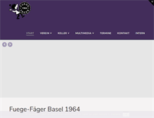 Tablet Screenshot of fuegefaeger.ch